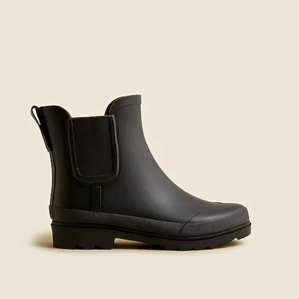 J.Crew Short Lug-Sole Rain Boots 7 - Picture 3 of 7